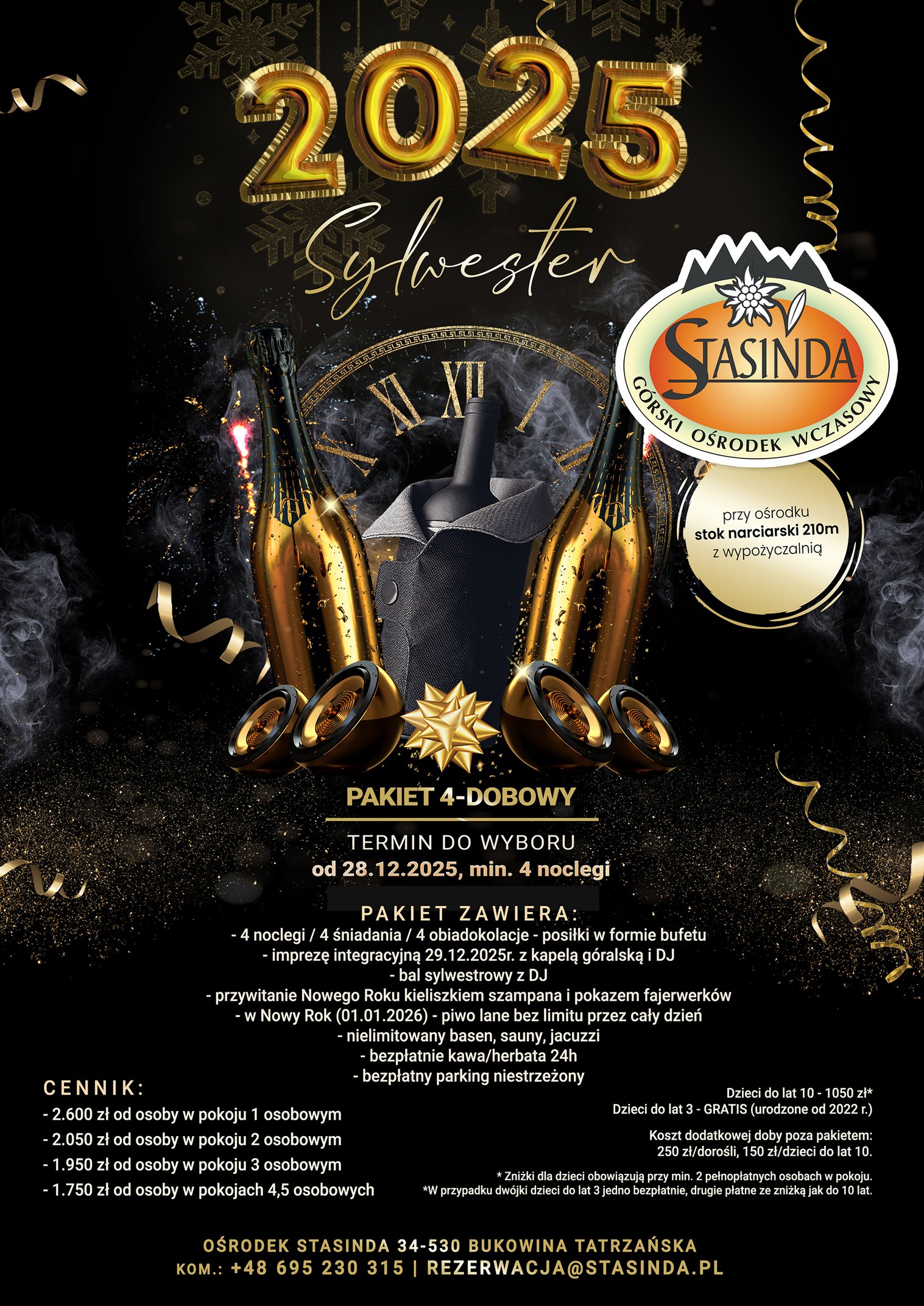 sylwster zakopane 2025 oferty